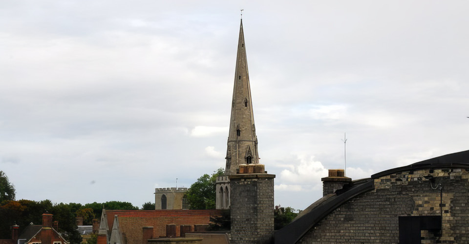 Spire of All Saints' Church, Cambridge